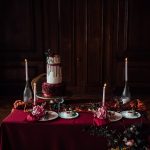 Burgundy-Drip-Alternative-Wedding-Cake